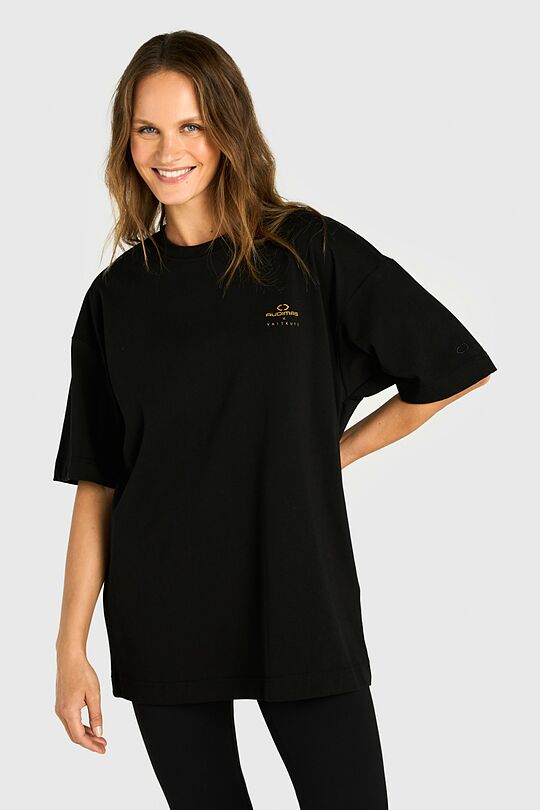 Short sleeves cotton T-shirt M. K. Čiurlionis 150 6 | BLACK | Audimas