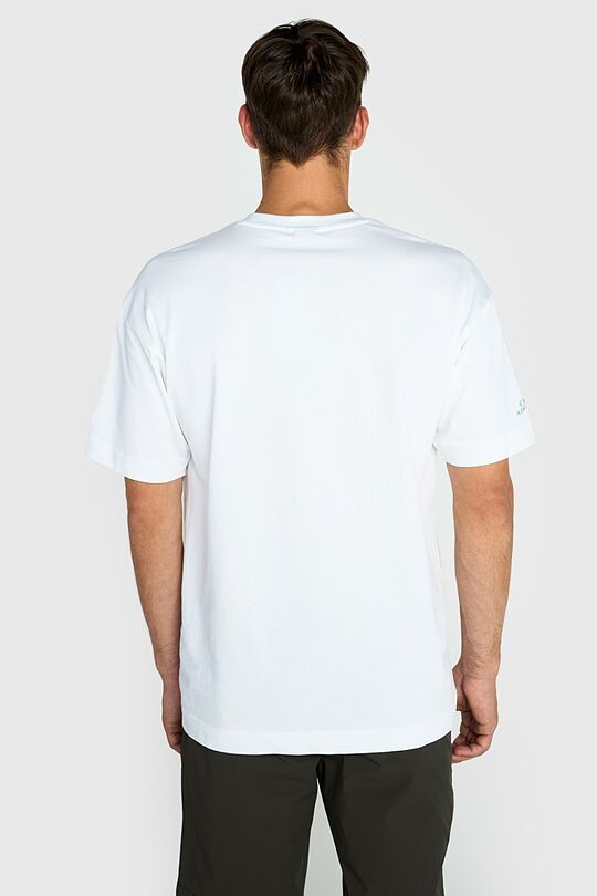 Oversized short sleeve T-shirt 5 | WHITE | Audimas