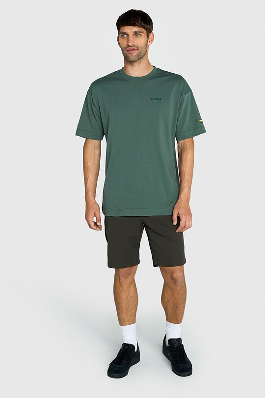 Oversized short sleeve T-shirt 13 | GREEN | Audimas