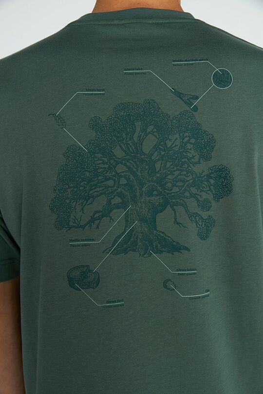 Oversized short sleeve T-shirt 6 | GREEN | Audimas