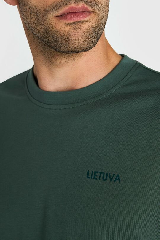 Oversized short sleeve T-shirt 10 | GREEN | Audimas