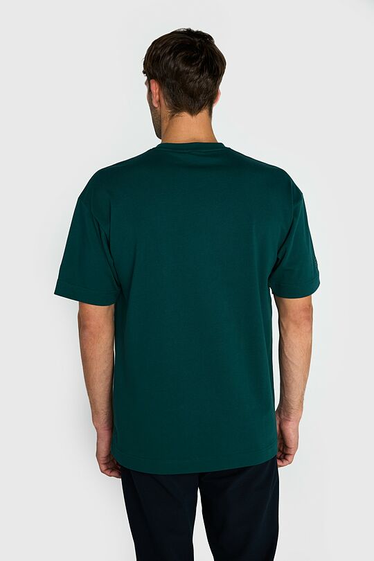 Oversized short sleeve T-shirt 4 | GREEN | Audimas