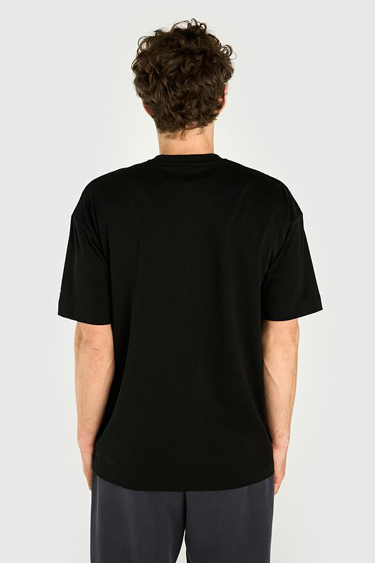 Short sleeves cotton T-shirt Control the Court! 4 | BLACK | Audimas