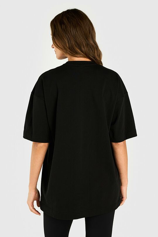 Short sleeves cotton T-shirt Control the Court! 5 | BLACK | Audimas