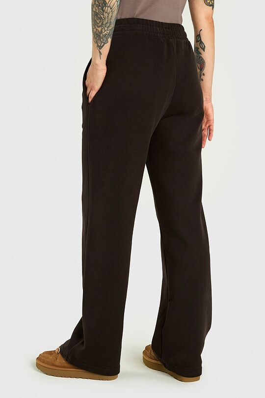 Peach-touch cotton wide sweatpants 4 | BROWN | Audimas