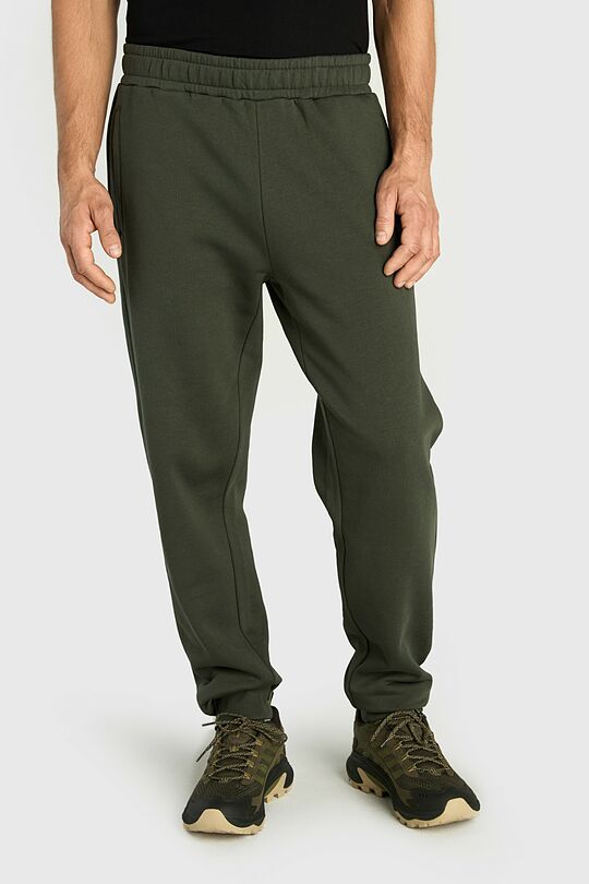 Cotton fleece sweatpants 2 | BROWN | Audimas