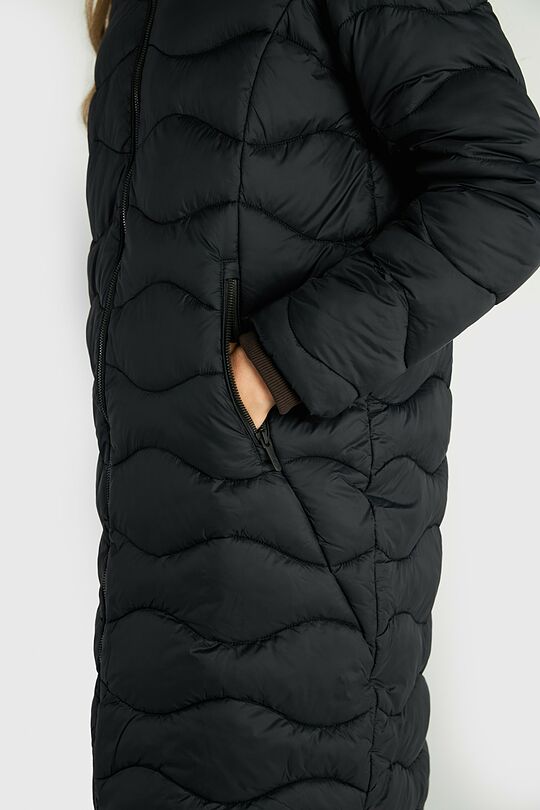 Coat with synthetic insulation 7 | BLACK | Audimas