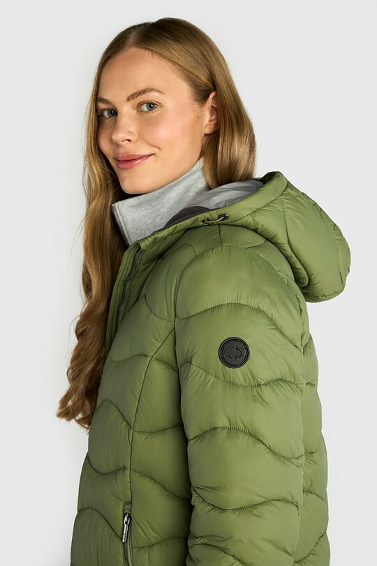 Coat with synthetic insulation 4 | GREEN | Audimas