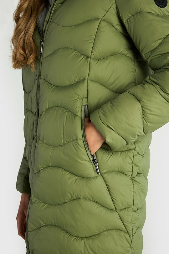 Coat with synthetic insulation 5 | GREEN | Audimas