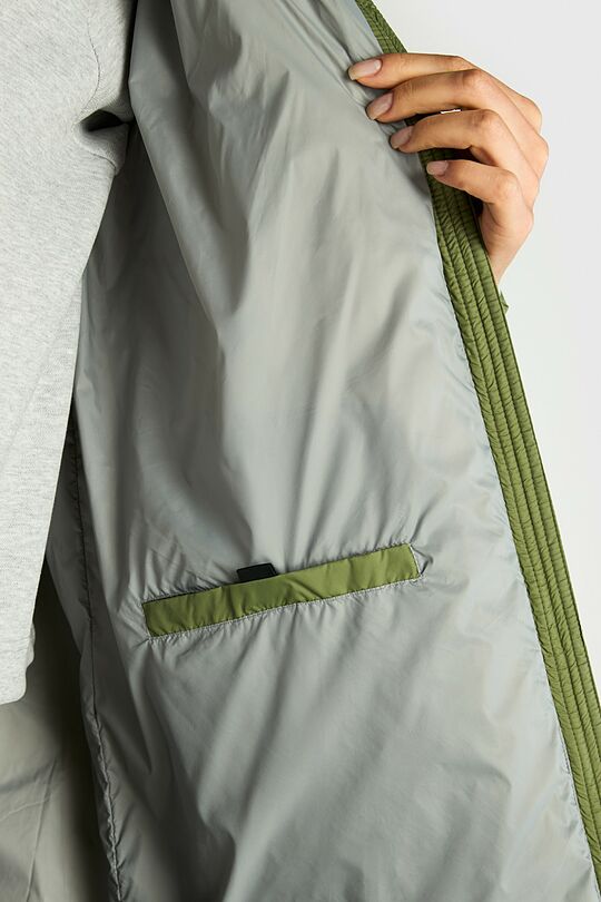 Coat with synthetic insulation 7 | GREEN | Audimas
