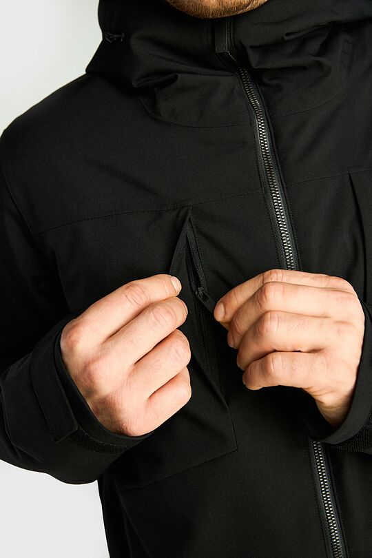Synthetic insulation coat 7 | BLACK | Audimas