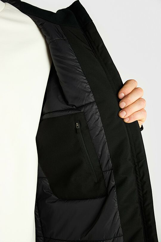 Synthetic insulation coat 9 | BLACK | Audimas