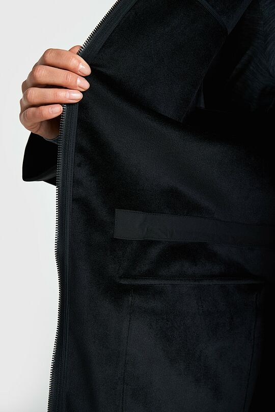 Softshell fabric coat 8 | BLACK | Audimas