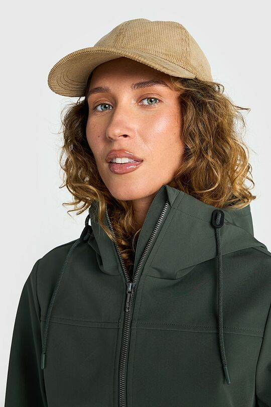 Softshell fabric coat 5 | GREEN | Audimas