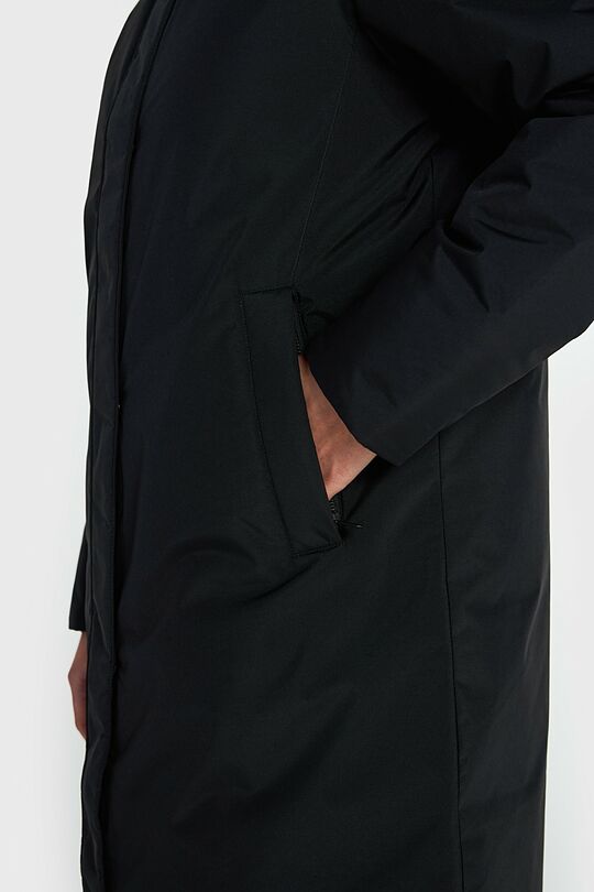 Coat with membrane and synthetic insulation 5 | BLACK | Audimas