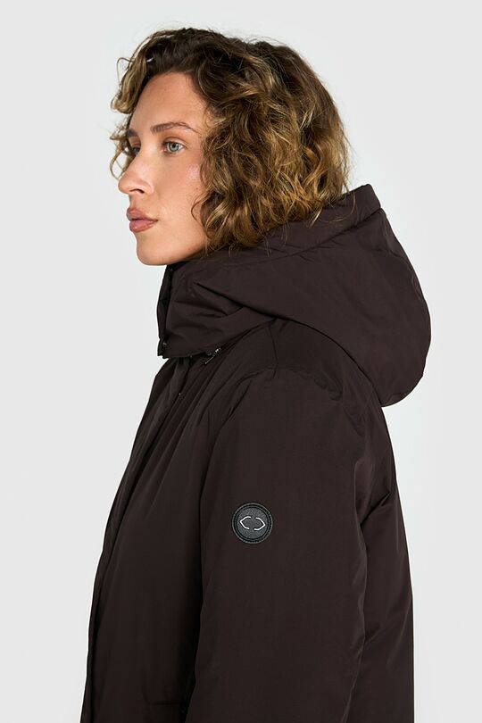 Coat with membrane and synthetic insulation 3 | BROWN | Audimas