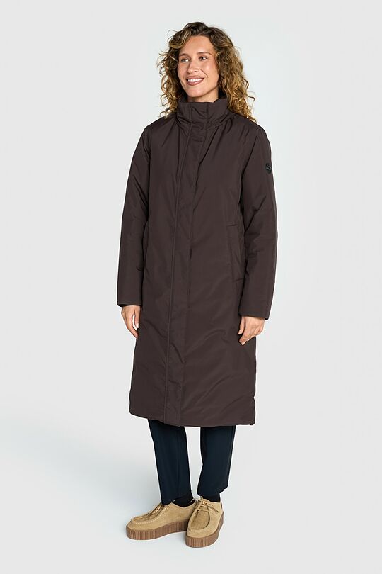 Coat with membrane and synthetic insulation 8 | BROWN | Audimas
