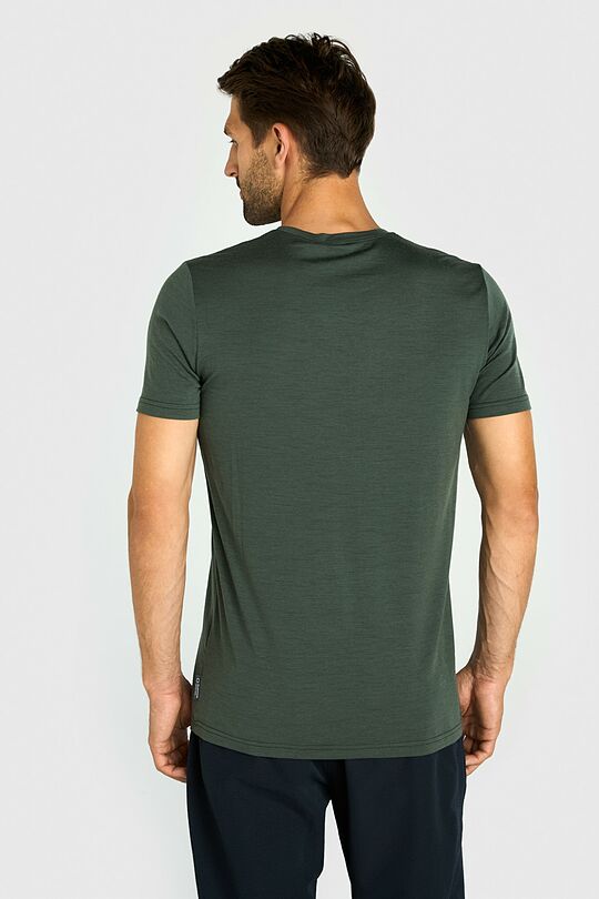 Light merino wool T-shirt 2 | GREEN | Audimas