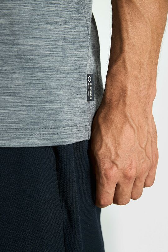 Light merino wool T-shirt 3 | GREY | Audimas