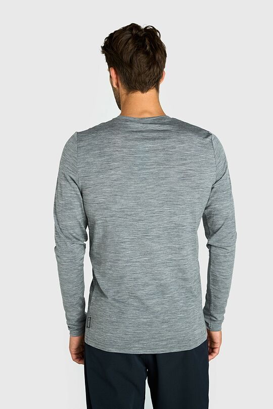 Light merino wool long sleeves top 2 | GREY | Audimas