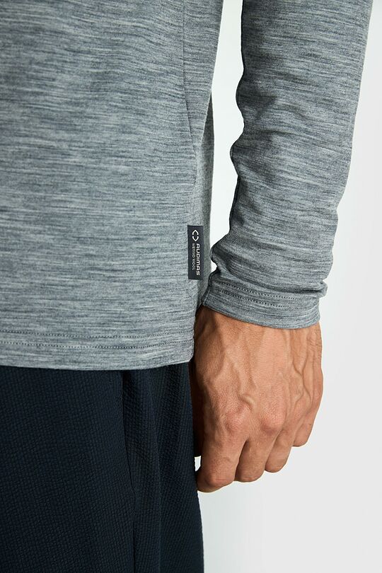 Light merino wool long sleeves top 3 | GREY | Audimas