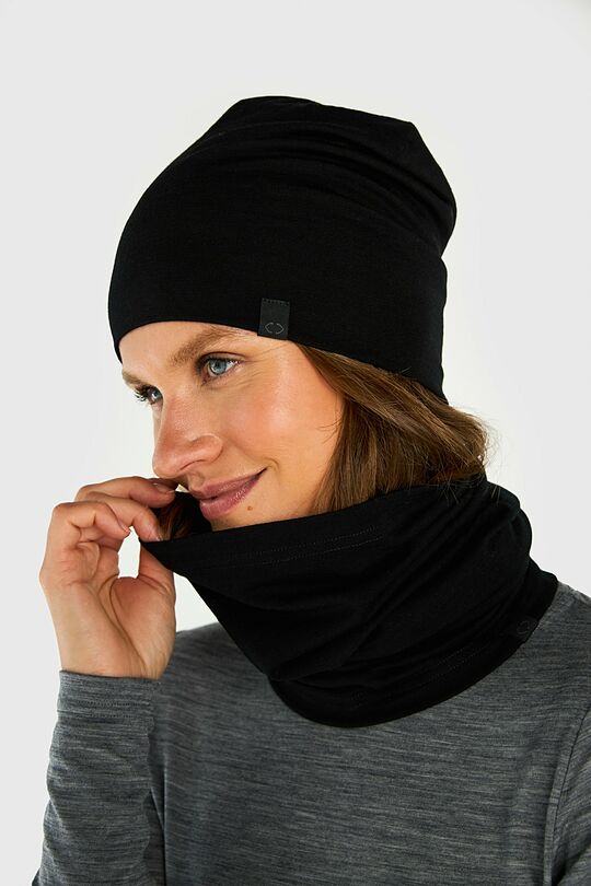 Merino wool hat 3 | BLACK | Audimas