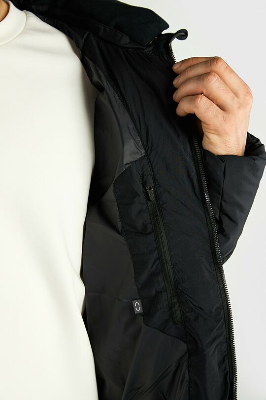 Down jacket with hood 6 | BLACK | Audimas