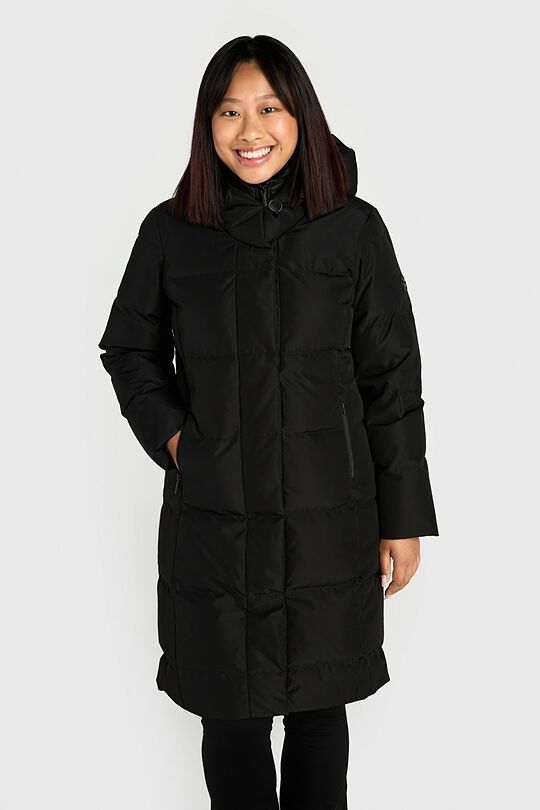 Down coat with membrane 1 | BLACK | Audimas