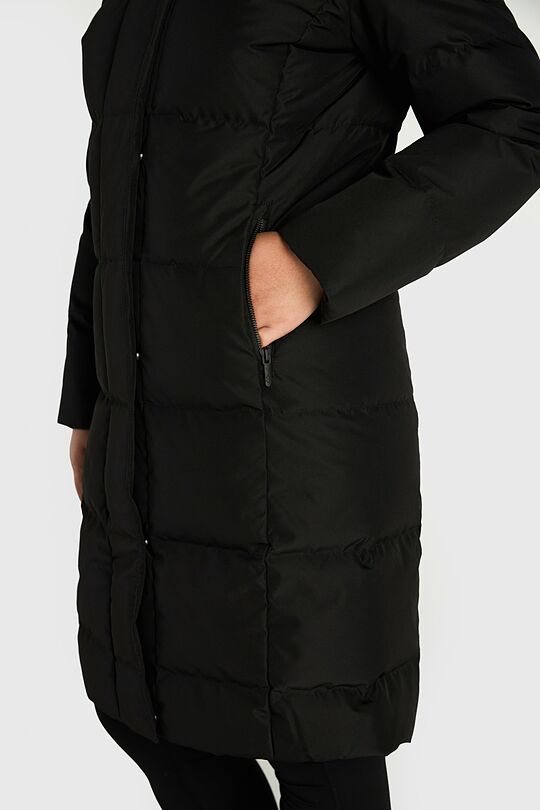 Down coat with membrane 4 | BLACK | Audimas