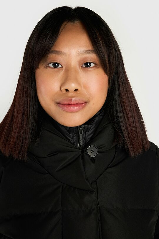 Down coat with membrane 5 | BLACK | Audimas