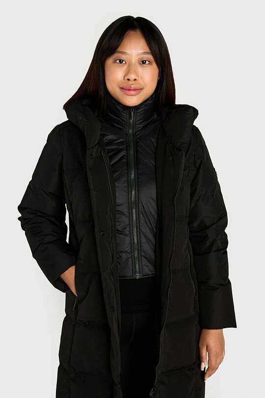 Down coat with membrane 6 | BLACK | Audimas