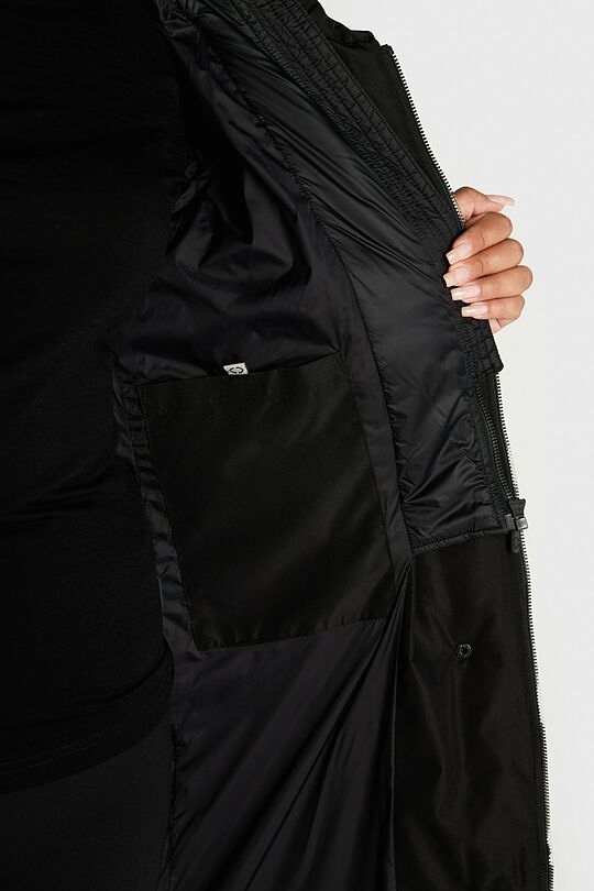 Down coat with membrane 7 | BLACK | Audimas