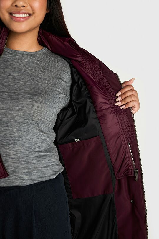 Down coat with membrane 6 | burgundy | Audimas