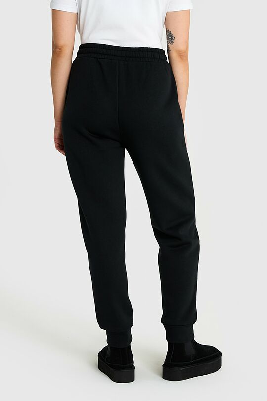 Cotton fleece sweatpants 5 | BLACK | Audimas