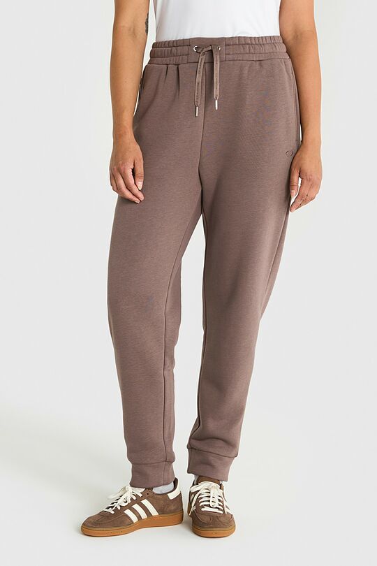 Cotton fleece sweatpants 2 | Cream | Audimas