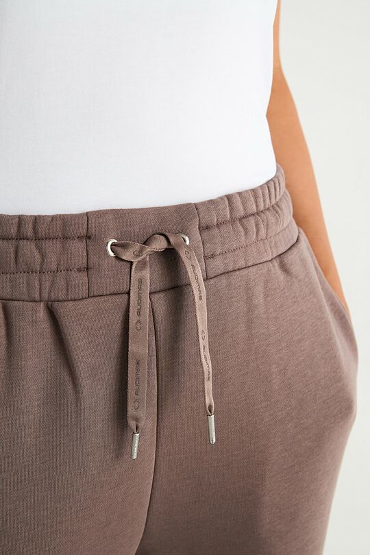 Cotton fleece sweatpants 3 | Cream | Audimas