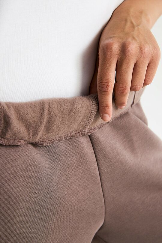 Cotton fleece sweatpants 6 | Cream | Audimas