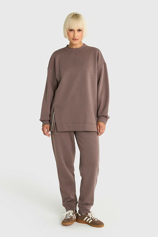 Cotton fleece sweatshirt 4 | Hazel | Audimas