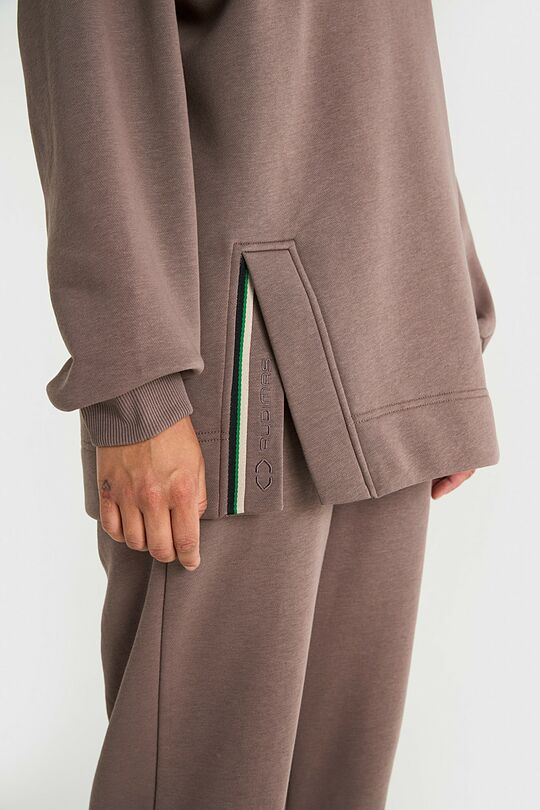 Cotton fleece sweatshirt 2 | Hazel | Audimas