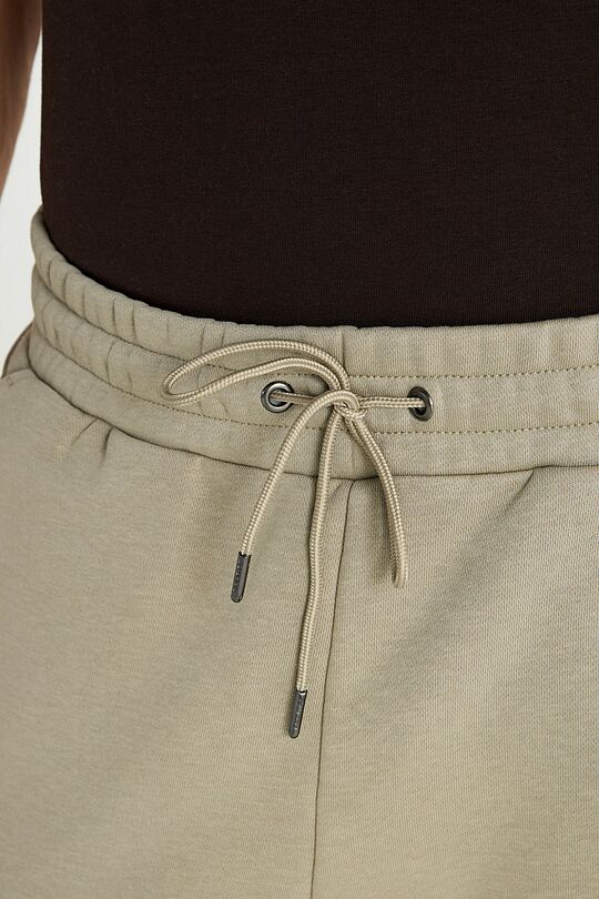 Cotton fleece sweatpants 3 | Cream | Audimas