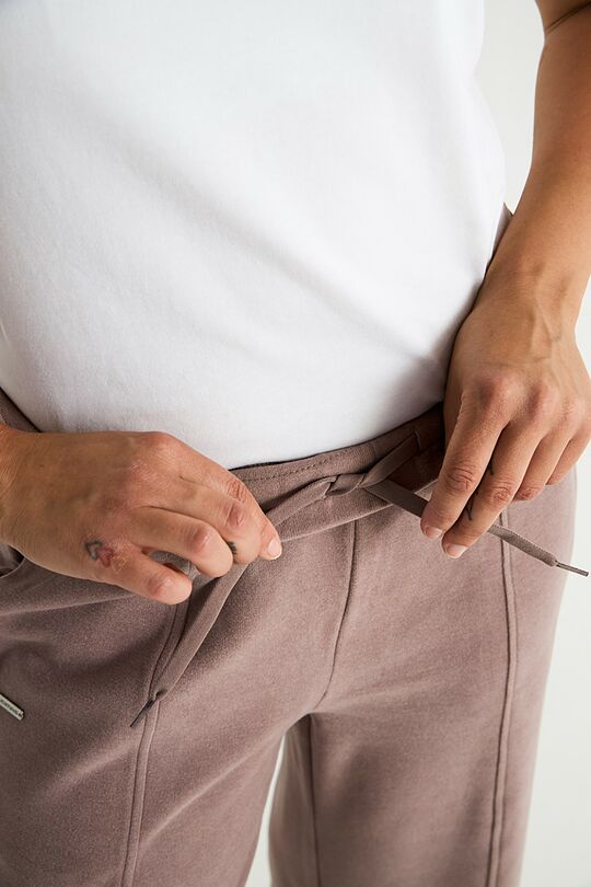 Velour wide sweatpants 4 | Hazel | Audimas