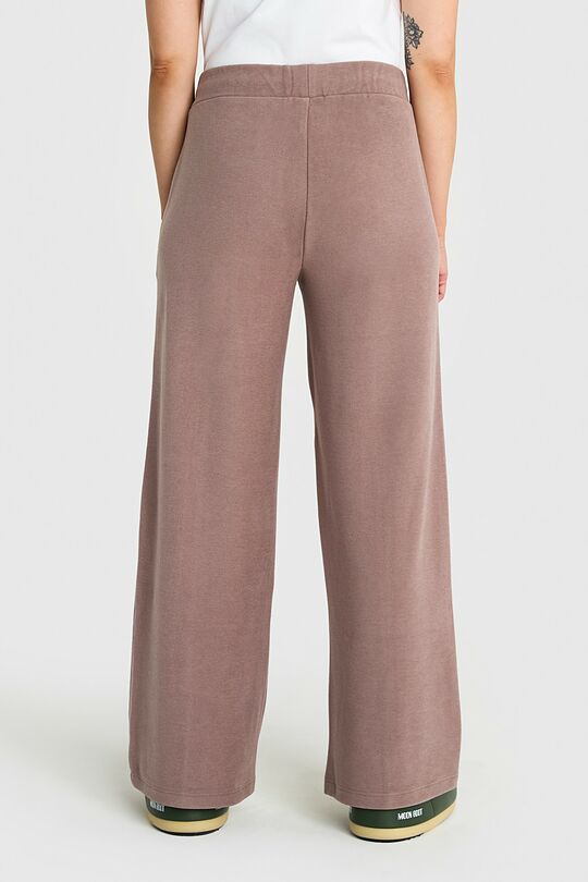 Velour wide sweatpants 5 | Hazel | Audimas