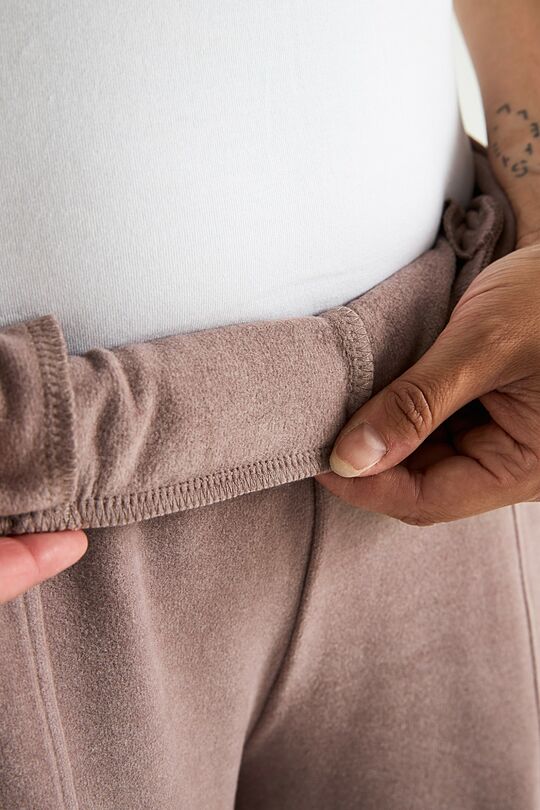 Velour wide sweatpants 6 | Hazel | Audimas