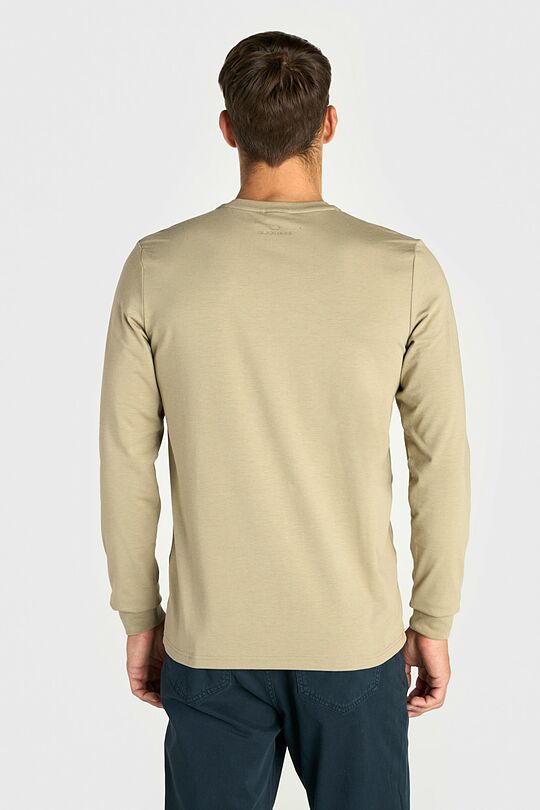 Long sleeve T-shirt 2 | Cream | Audimas