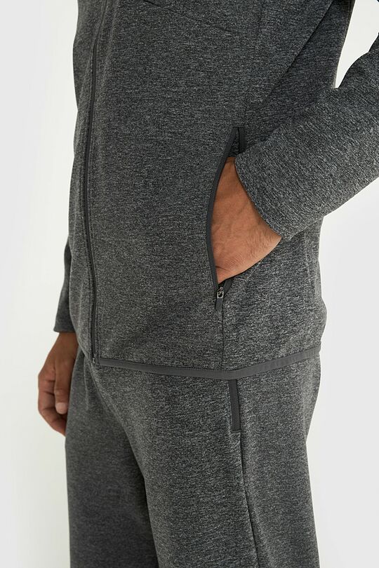 Synthetic jersey sweatshirt 4 | GREY | Audimas