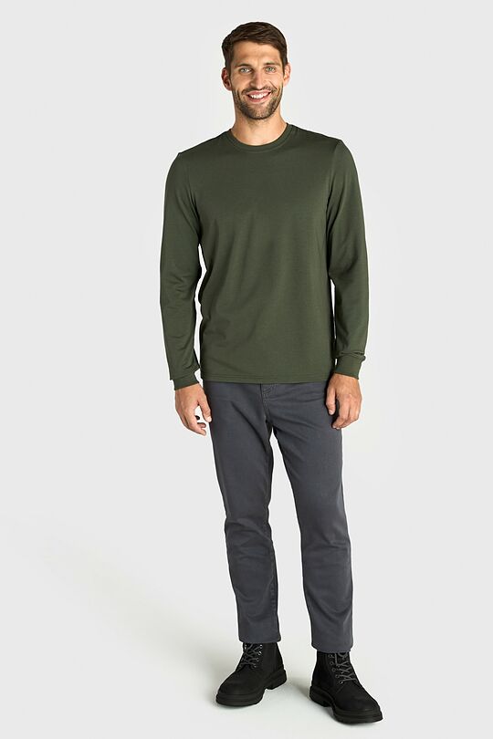 Long sleeve T-shirt 3 | GREEN | Audimas