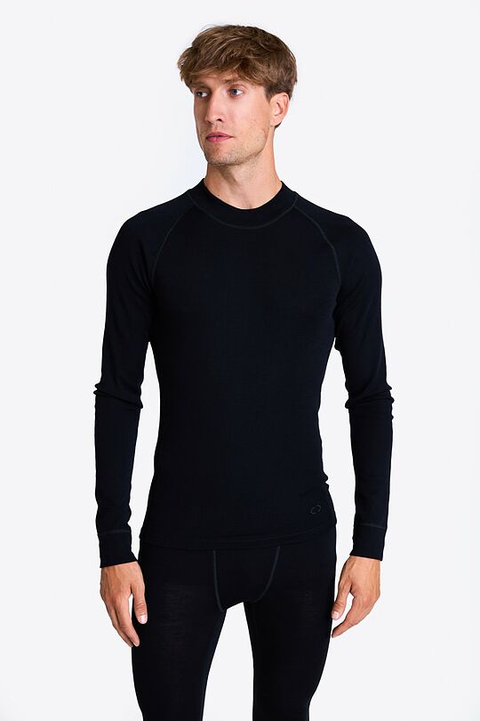 Merino wool base layer top 2 | BLACK | Audimas