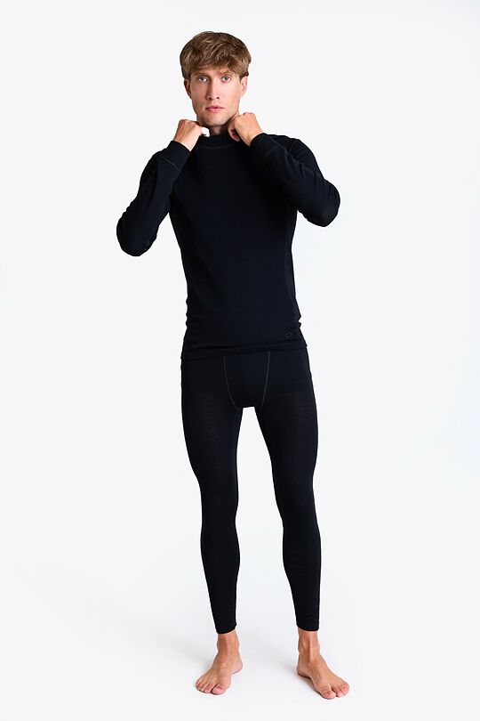Merino wool base layer tights 2 | BLACK | Audimas