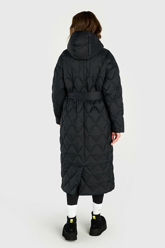 Down coat with cocooning hood 3 | BLACK | Audimas