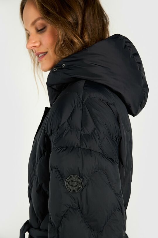 Down coat with cocooning hood 5 | BLACK | Audimas